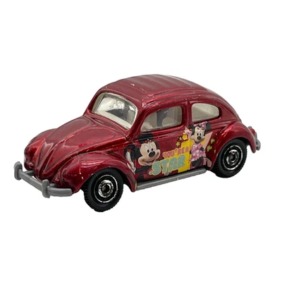 Matchbox '62 Volkswagen Beetle Disney's Mickey & Minnie Mouse 1998 Toy Car - Image 1 of 4