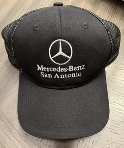 Mercedes Benz Of San Antonio Trucker Hat SnapBack Men’s Custom Logo - Picture 1 of 3