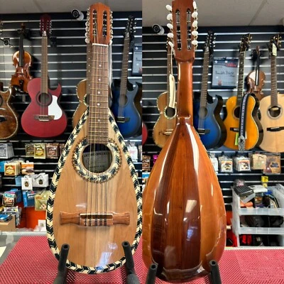 Don Cortez CONCHERO Guitarra Folk Mexicana Hecha a Mano 10 Cuerdas Foto 1 de 4