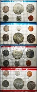 1978 Uncirculated Coin Set *12 Coins* P&D Mint Set. with 2 Eisenhower Dollars. - Picture 1 of 5