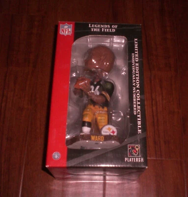 Bobblehead STEELERS HINES WARD LEYENDAS DEL CAMPO - COLECCIONABLES PARA SIEMPRE Foto 1 de 4