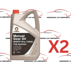 X2 COMMA MVMTF Plus Transmission Fluid 75W90 - 5 Litre - MVMTFP5L - Picture 1 of 1