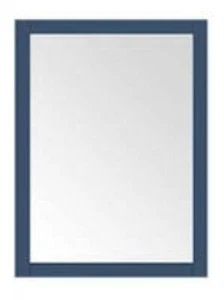 Home Decorators Collection Vanity Mirror 24"W x 32"H Framed Navy Blue - Picture 1 of 2