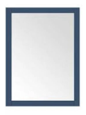 Home Decorators Collection Vanity Mirror 24"W x 32"H Framed Navy Blue - Image 1 of 2
