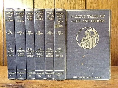 Lot of 6 Books ~ The Famous Tales Series ~ 1899 ~ Isaac H. Blanchard Co. - Image 1 of 4
