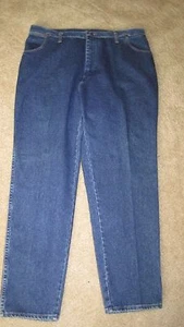Vintage Women's Wrangler Sz 24 Mom Jeans High Rise Waist Tapered Leg 32 Inseam - Picture 1 of 5