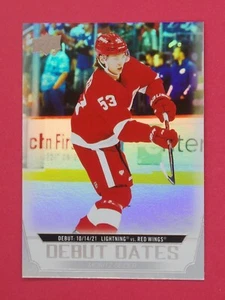 2022-23 Upper Deck Moritz Seider Debut Dates #DD25 Detroit Red Wings - Picture 1 of 2