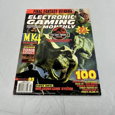 Electronic Gaming Monthly EGM 93 April 1997 Jurassic Park The Lost World - Image 1 of 3