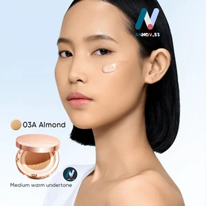 SKINTIFIC Full Coverage Perfect Cushion SPF35 PA++++ 03A ALMOND Long Lasting 11g - Bild 1 von 23