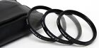52Mm Screw-In Filter Rolev Close-Up Set Of 3 Lenses (+1,+2,+4) With Case