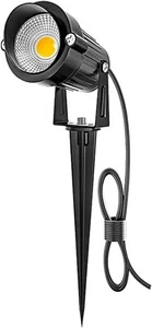 Jardín LED Foco 3.6W Blanco Cálido IP65 Con Estaca & Conductor, 220V Exterior - Imagen 1 de 11