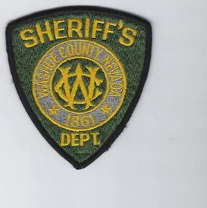 **PARCHE DE POLICÍA DEL SHERIFF DEL CONDADO DE NEVADA WASHOE** - Imagen 1 de 1