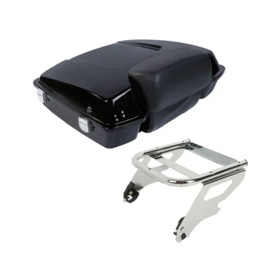 Baúl de afeitar de 5,5"" con montaje individual apto para Harley Electra Road Glide 1997-2008 Foto 1 de 4