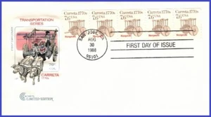 USA3 #2255 Pl #1 U/A HOUSE OF FARNAM FDC PNC5 Carreta - Picture 1 of 1