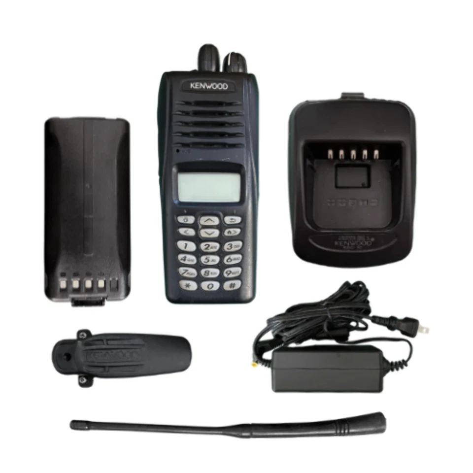 Radio digital P25 Kenwood NX-210K2 VHF 136-174 MHz 512 canales 5 W usada Foto 1 de 1