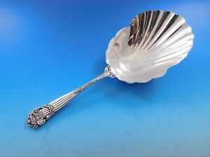 Georgian by Towle Sterling Silver Cracker Scoop shell bowl 8 1/4" Vintage Server
