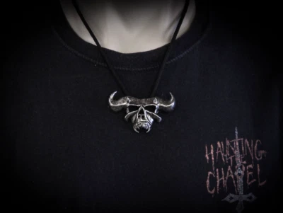 Danzig Crystar skull  Pendant Necklace MISFITS SAMHAIN Thrall Lucifuge - Image 1 of 4