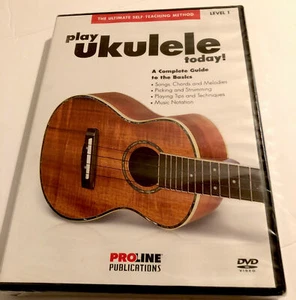 NEW Play Ukulele Today! A Complete Guide to the Basics DVD level 1 SEALED - Bild 1 von 2