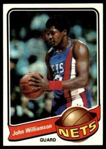 1979-80 Topps John Williamson redes de Nueva Jersey #55 - Imagen 1 de 2