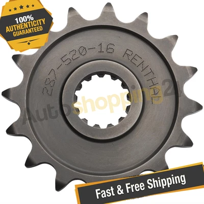 Piñón delantero ranurado Renthal 252--520-15GP para Kawasaki KDX200 1984-2006 Foto 1 de 4
