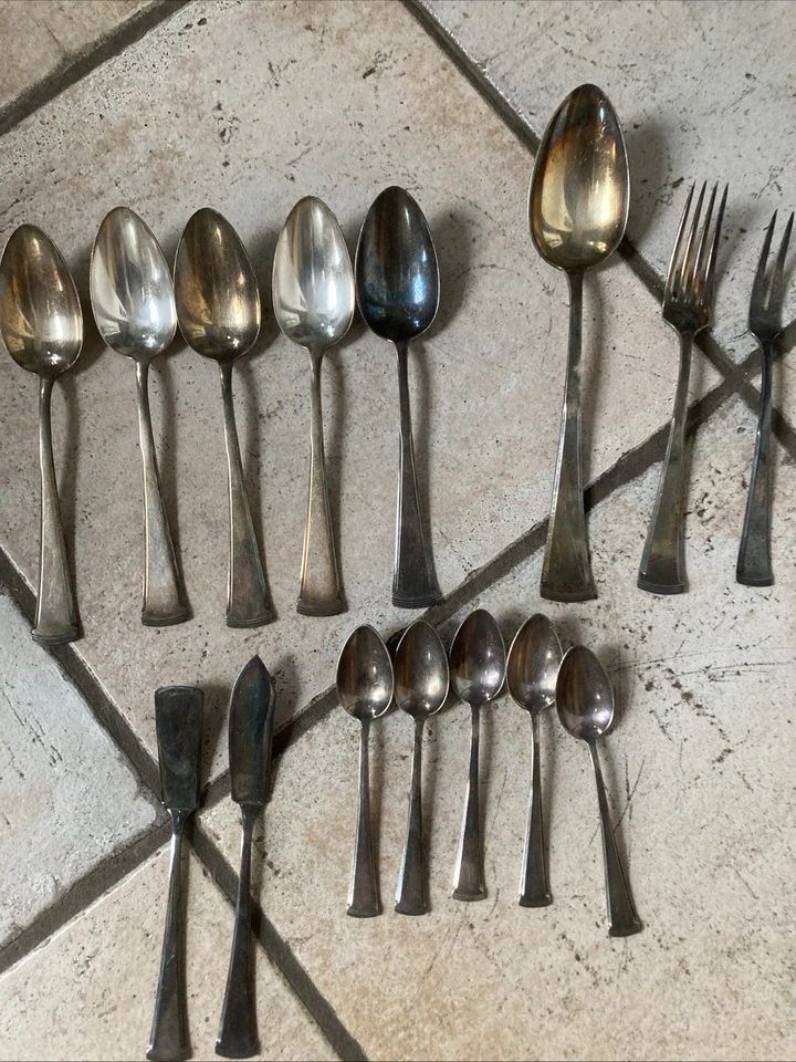 Konvolut altes Silberbesteck WMF Mit Punze - Bild 1 von 4