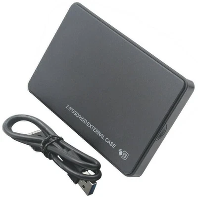 USB 3.0 2.5" External HDD SSD Enclosure Hard Drive Case SATA 3.0 Storage Case - Image 1 of 4