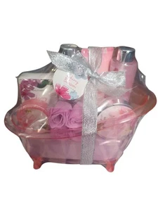 Body & Earth 8 tlg. Spa Geschenkset Frauen, Kirschblüten und Jasmin Duft, Top - Bild 1 von 4