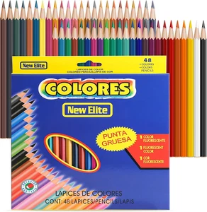 Buntstifte für Malbücher für Erwachsene, 48 Buntstifte Set für Künstler Sketc - Bild 1 von 8