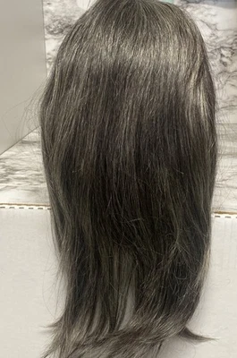 Peluca Highline Topper de Encaje, T34713, 9” L X 8” con Negro/Gris Foto 1 de 4