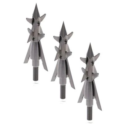 New Archery Products Slingblade 4 Titanium 100 Grain for Crossbow Broadhead 3 Pk - Image 1 of 3