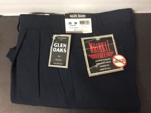 Glen Oaks mens trousers-Blue-size 29-inseam unfinished Length 38 new with tags - Picture 1 of 4