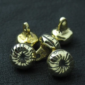 Bronze Medieval Buttons. Kievan Rus Viking Historical Reenactment. - Picture 1 of 3