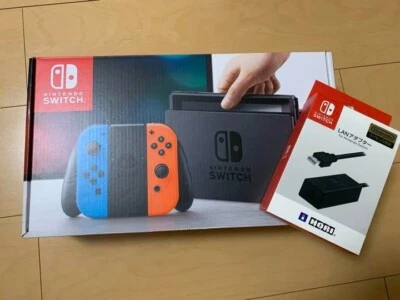 Nintendo Switch HAC-001(-01) 32GB Console w/ Red&Blue Joy-con Good cond. ① - Image 1 of 4