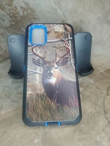 Per Samsung Galaxy A51 custodia defender antiurto + clip (clip adatta a Otterbox) - Foto 1 di 9
