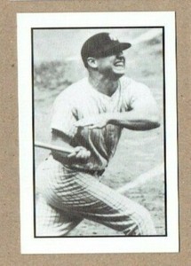 Early 1980's RGI Baseball Card New York Yankees Mickey Mantle