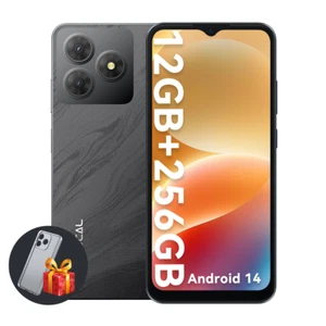 Smartphone Blackview OSCAL FLAT 2 4G 12 Go + 256 Go 6,6" Android 14 pratique 5000 mAh - Photo 1/14