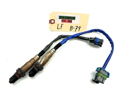 Cadillac CTS 2014-2019 banco izquierdo o derecho sensores de oxígeno O2 conjunto X2 OEM 3,6 L V6. Foto 1 de 4