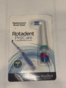 1 ROTADENT CONTOUR - PROCARE BRUSH HEAD FLAT ROTA DENT - Picture 1 of 3