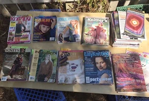 88 KNITTING MAGAZINES 90s Early 2000s Interweave In Knitters Creative Vogue Knit - Picture 1 of 13