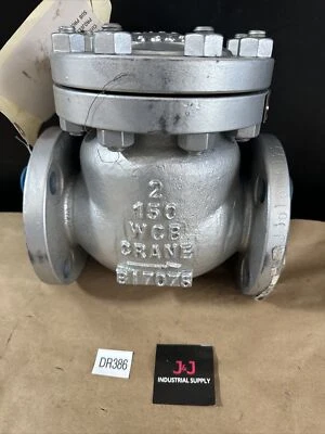 New Crane 2" Valve 150 285psi WCB HF Warranty 🇺🇸 - Image 1 of 4