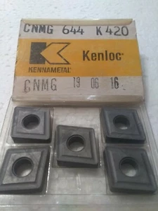 Kennametal Carbide Inserts CNMG 644 K420 CNMG 19 06 16 ( PKG of 5) - Picture 1 of 2