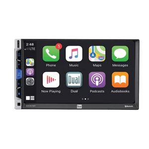 Dual Electronics XDCPA10BT 7 inch Double DIN Car Stereo Apple CarPlay & Android™ - Picture 1 of 10