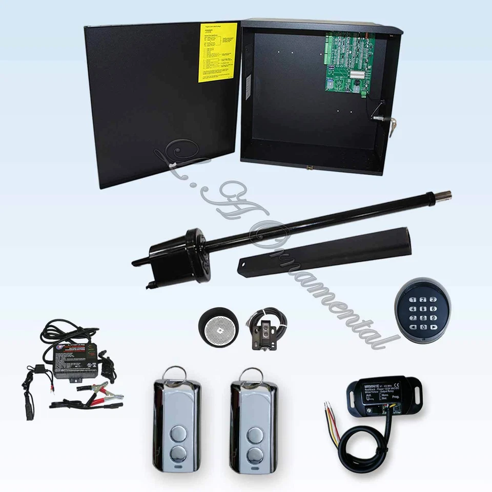 Apollo 1550 ETL Gate Opener Kit 4 Swing Solar Operator Professional Drive System - Image 1 of 1