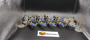 Warhammer 40k Eldar Craftworld Aeldari 9 Guardian Jetbike Converted Pro-painted - Bild 1 von 5