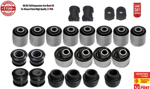 GQ GU Full Suspension Arm Bush Kit (24PCS) for Nissan Patrol High Quality offset - Picture 1 of 5