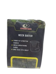 Mossy Oak Hunting Neck Gaiter Obsession Camo Green One Size Fits Most/Form Fit - Picture 1 of 5
