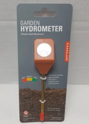 Medidor Sensor de Humedad del Suelo Kikkerland Monitor de Agua del Suelo Hidrómetro de Jardinería Foto 1 de 4