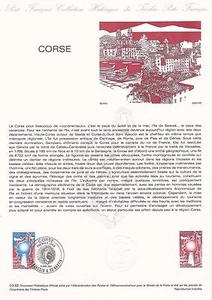 Philatelistisches Dokument 1. Tag: 03 1982 - Korsika - Bild 1 von 1