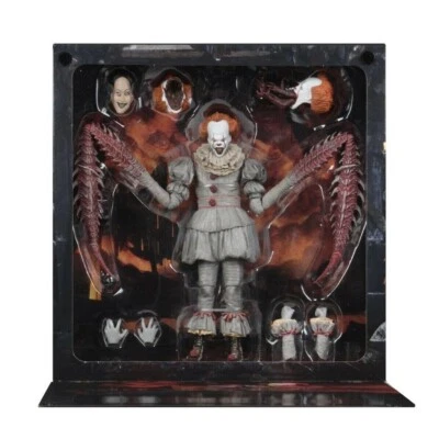 NECA 2017 IT Pennywise Dancing Clown Ultimate 7" Action Figure Toys Gift Boxed！！ - image 1 of 4