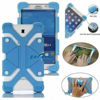 Kids Safe Shockproof Silicone Case Cover Kickstand For 7.0 8.0 10.1 inch Tablet - Image 1 of 4